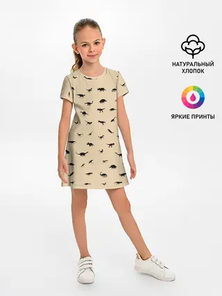 Детское платье / Dinoworld#2