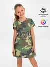 Детское платье / Пограничные Войска камуфляж