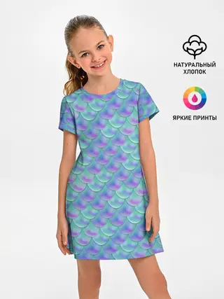 Детское платье / РУСАЛКА | ЧЕШУЯ