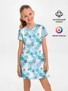 Детское платье / Зимние Снежные Узоры
