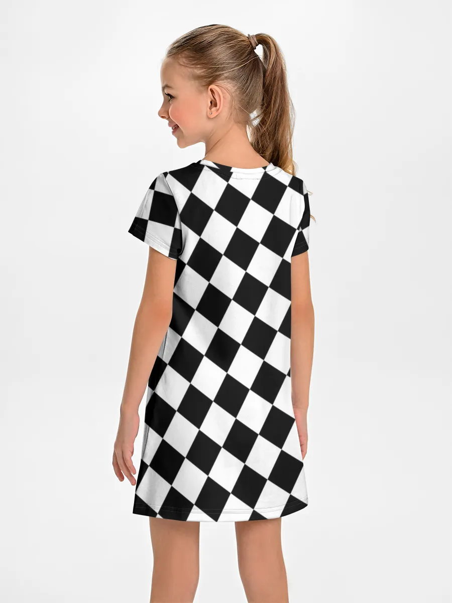 Детское платье / Клетки