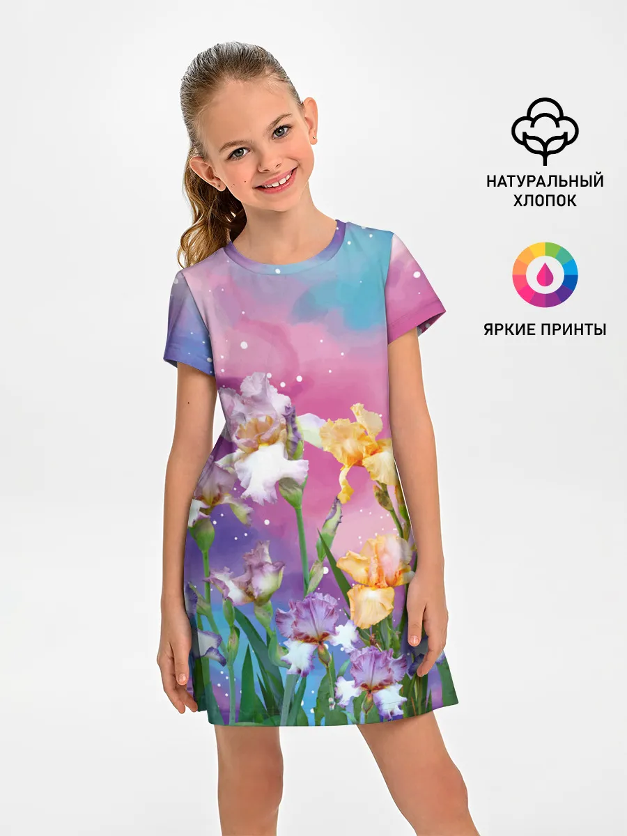 Детское платье / Сказочные Ирисы