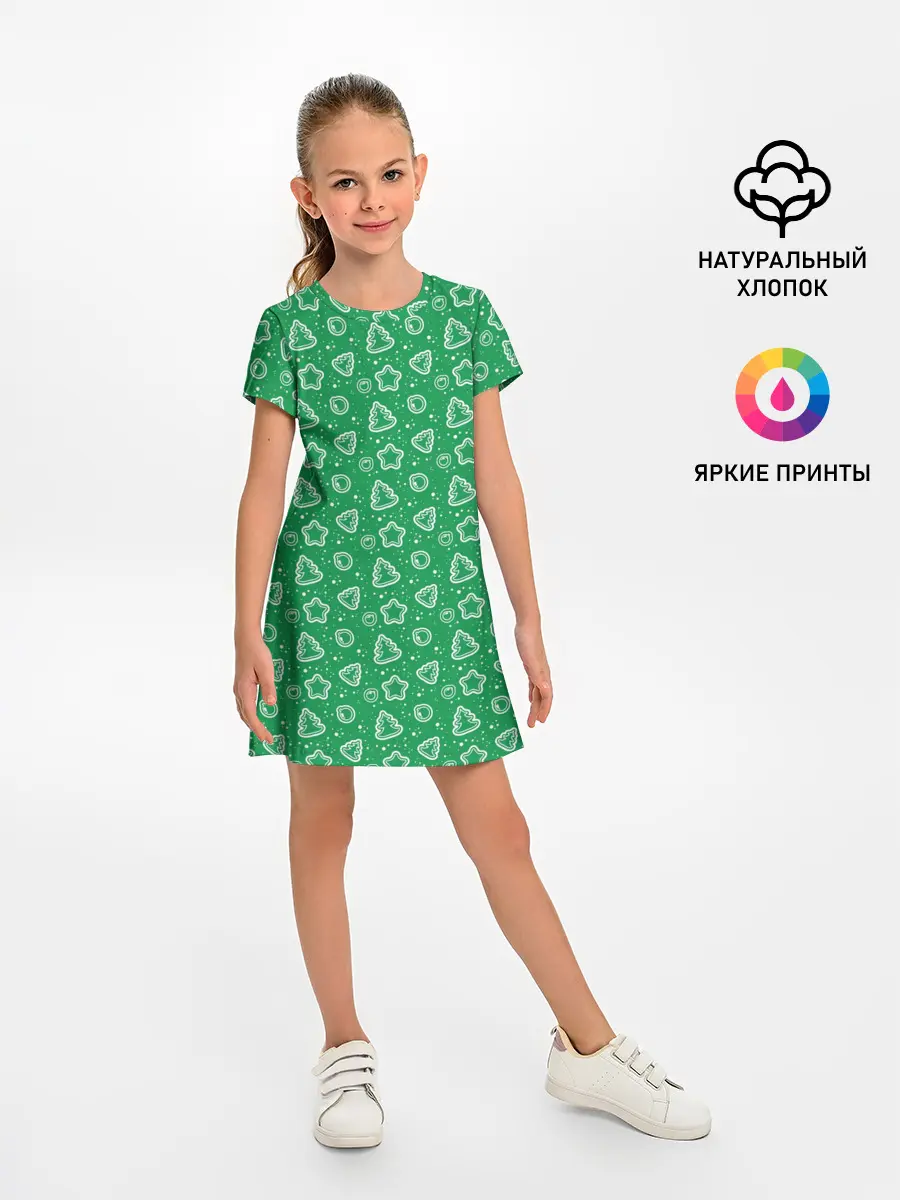 Детское платье / Ёлочки