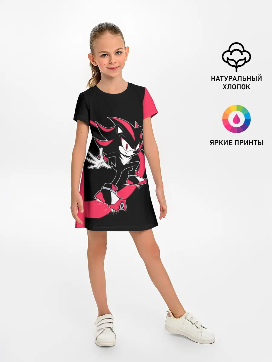 Детское платье / SONIC X | DARK SONIC