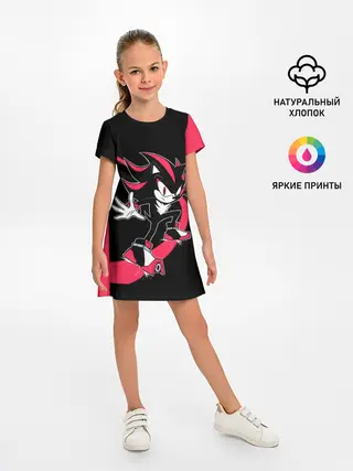Детское платье / SONIC X | DARK SONIC