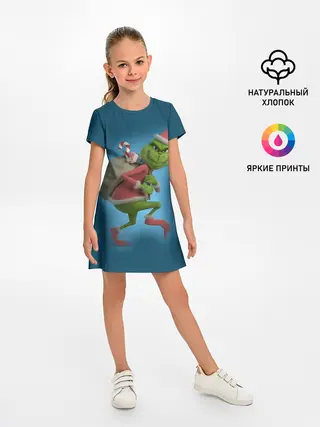 Детское платье / Гринч