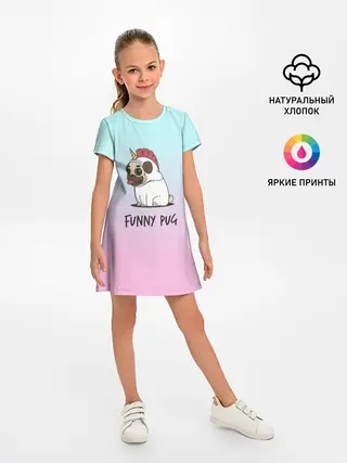 Детское платье / Funny PUG