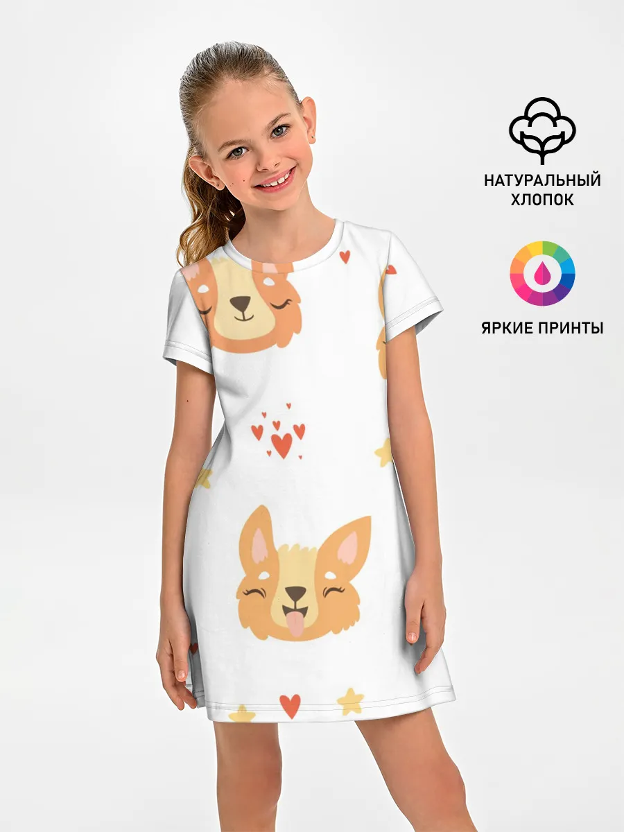 Детское платье / Милый Корги