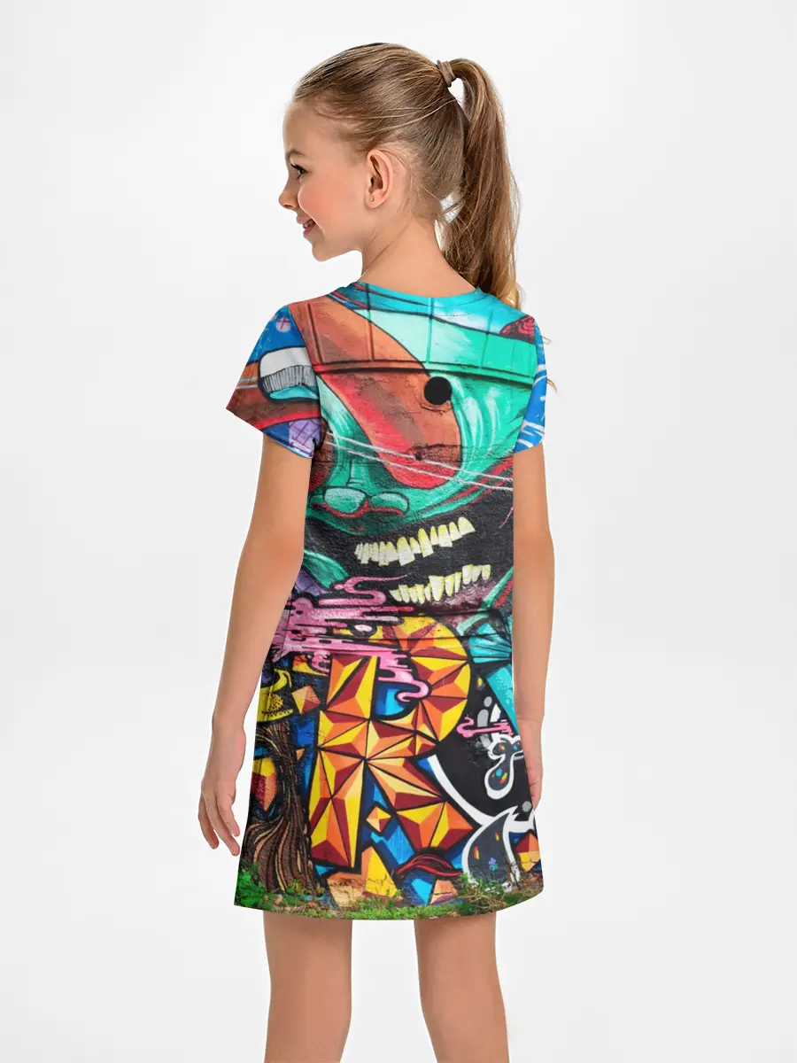 Детское платье / Граффити