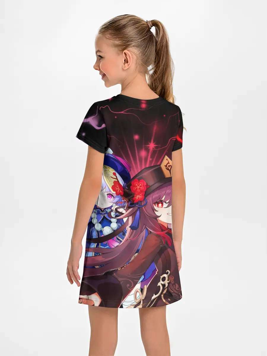 Детское платье / Ху Тао и Ци Ци, Genshin Impact