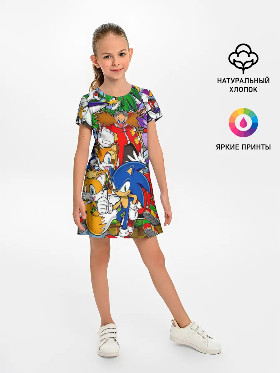 Детское платье / Sonic.