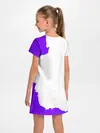 Детское платье / Хамон фиолетовый