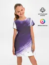 Детское платье / ФИОЛЕТОВАЯ КРАСКА