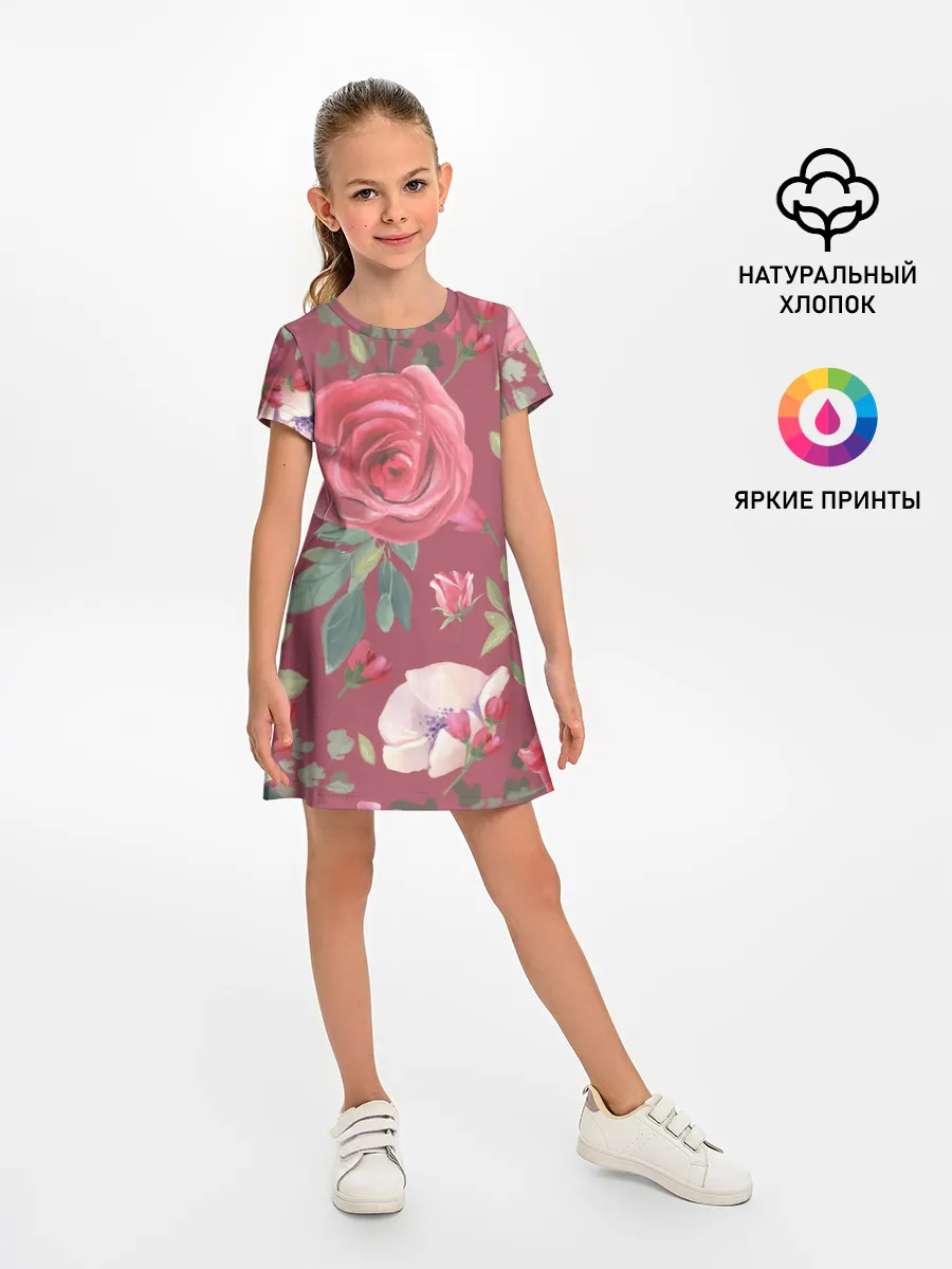 Детское платье / rose