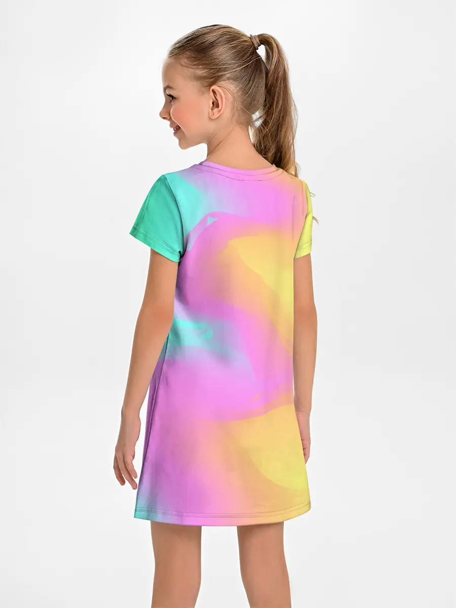 Детское платье / Кислотная Гипножаба