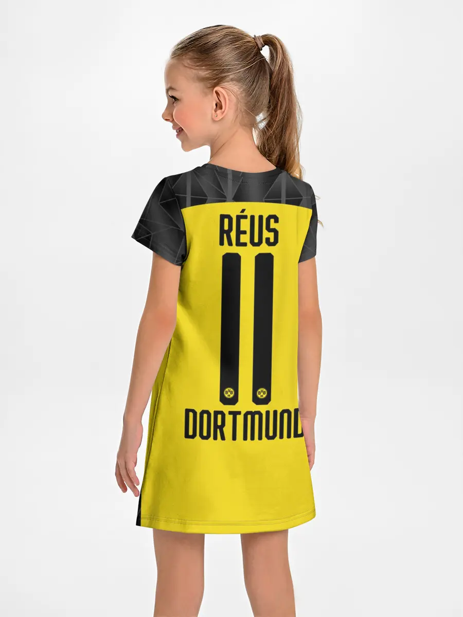 Детское платье / Reus home UEFA 19-20