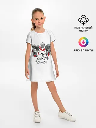 Детское платье / Группа My Chemical Romance в противогазах