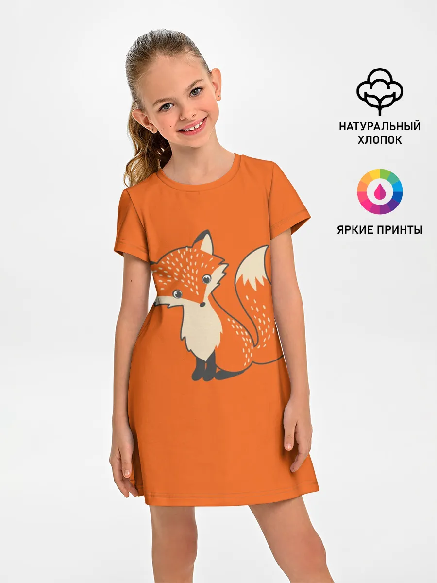 Детское платье / Лисичка