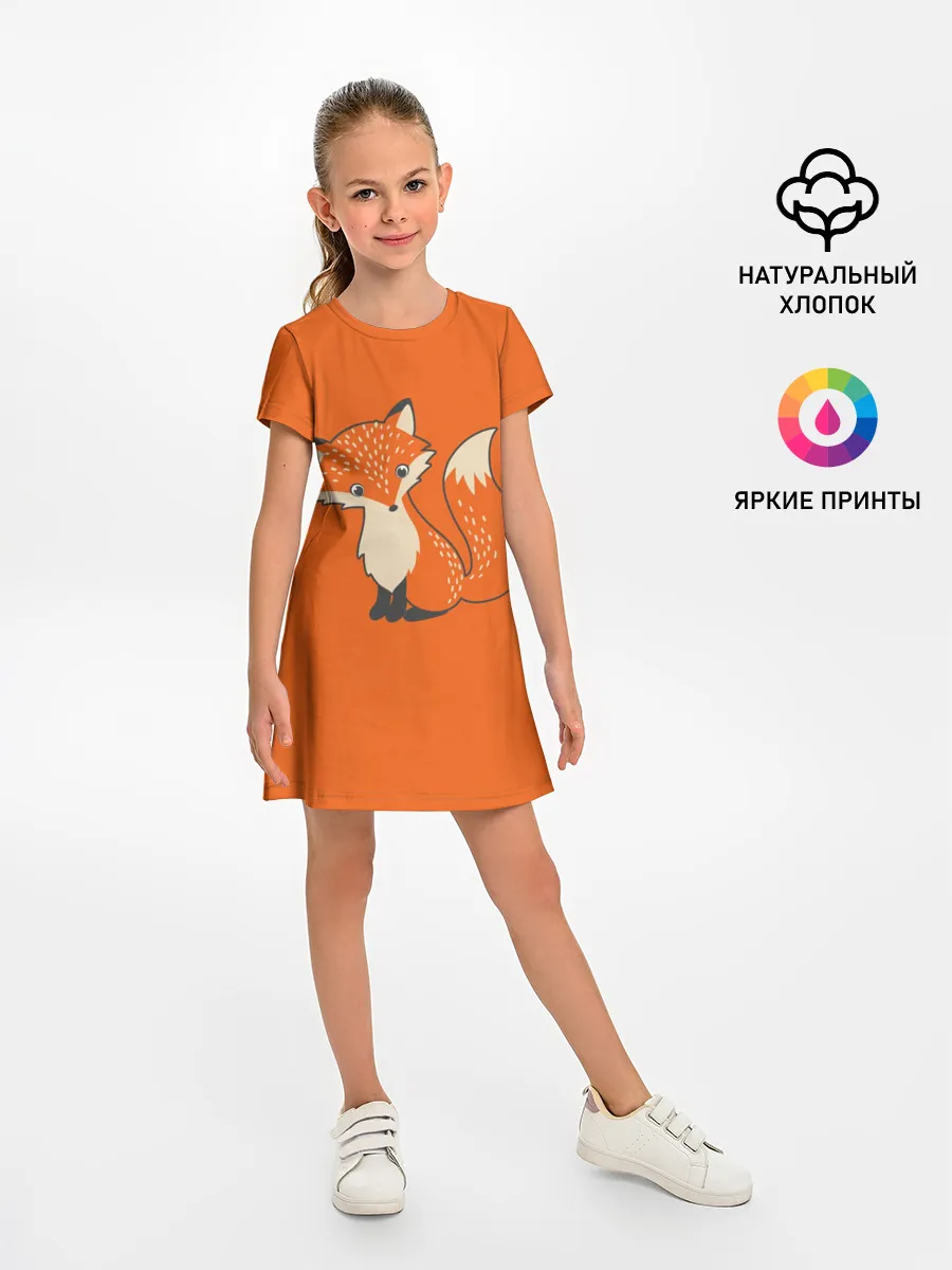 Детское платье / Лисичка