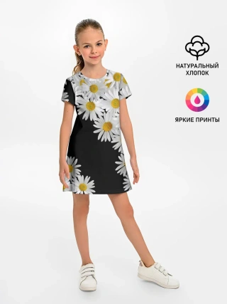 Детское платье / Ромашковая россыпь