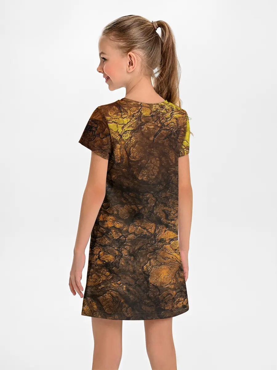 Детское платье / Абстрактный узор текстура