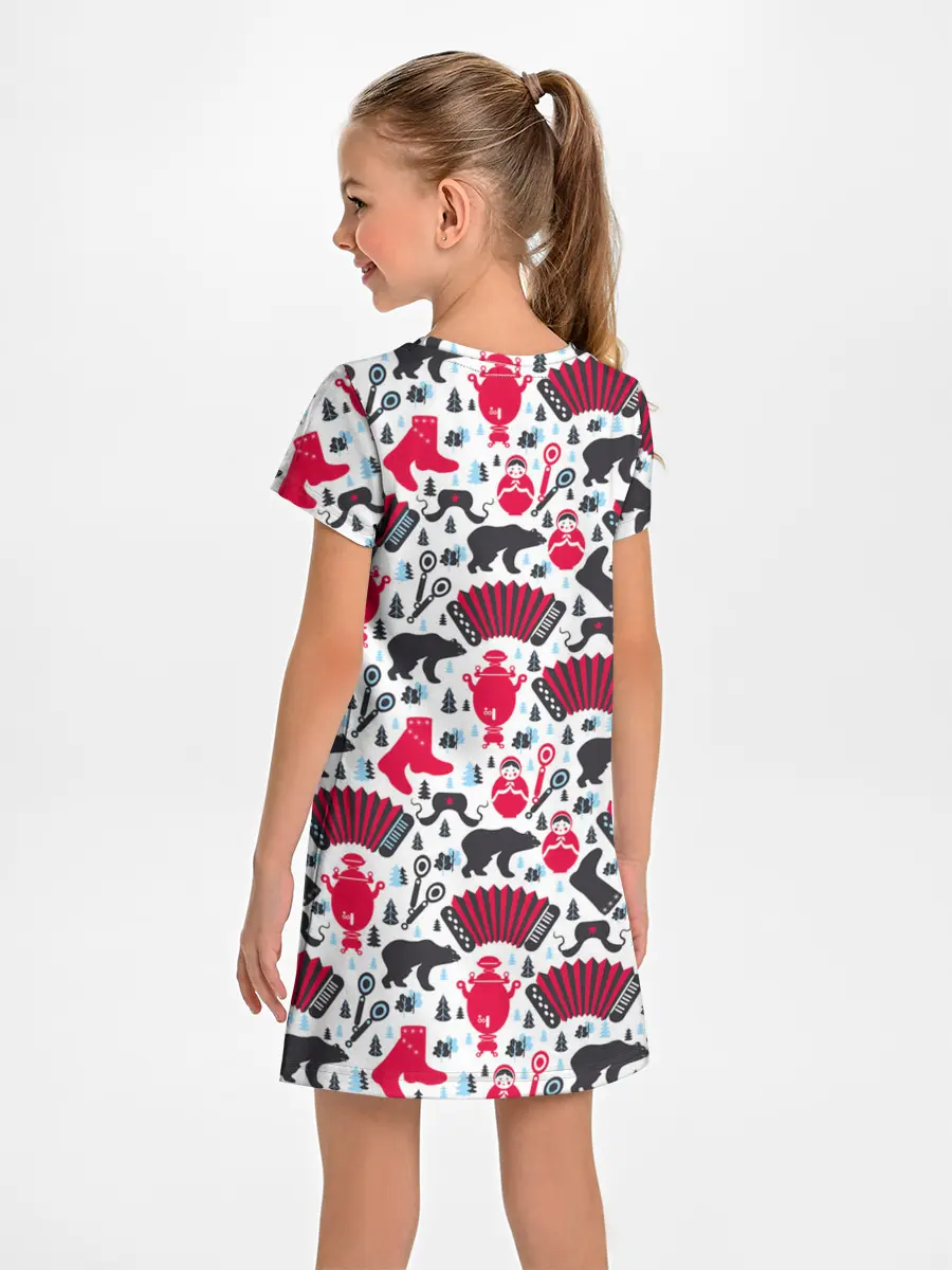 Детское платье / Русский орнамент