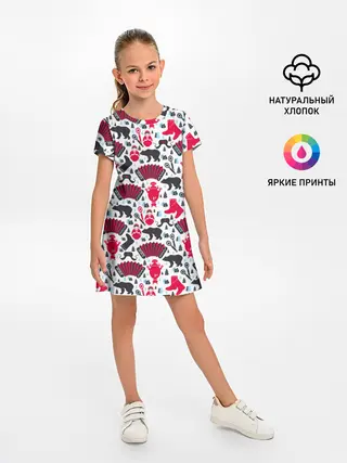 Детское платье / Русский орнамент