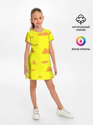 Детское платье / Рыжие облака