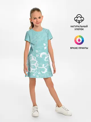 Детское платье / Кружевные цветы