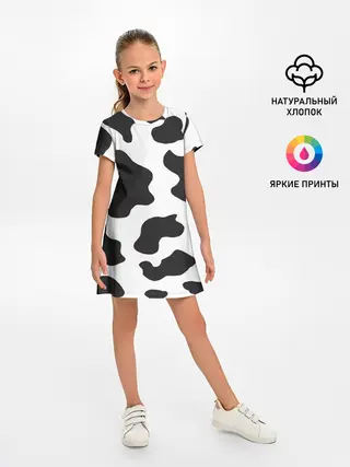 Детское платье / COW PRINT