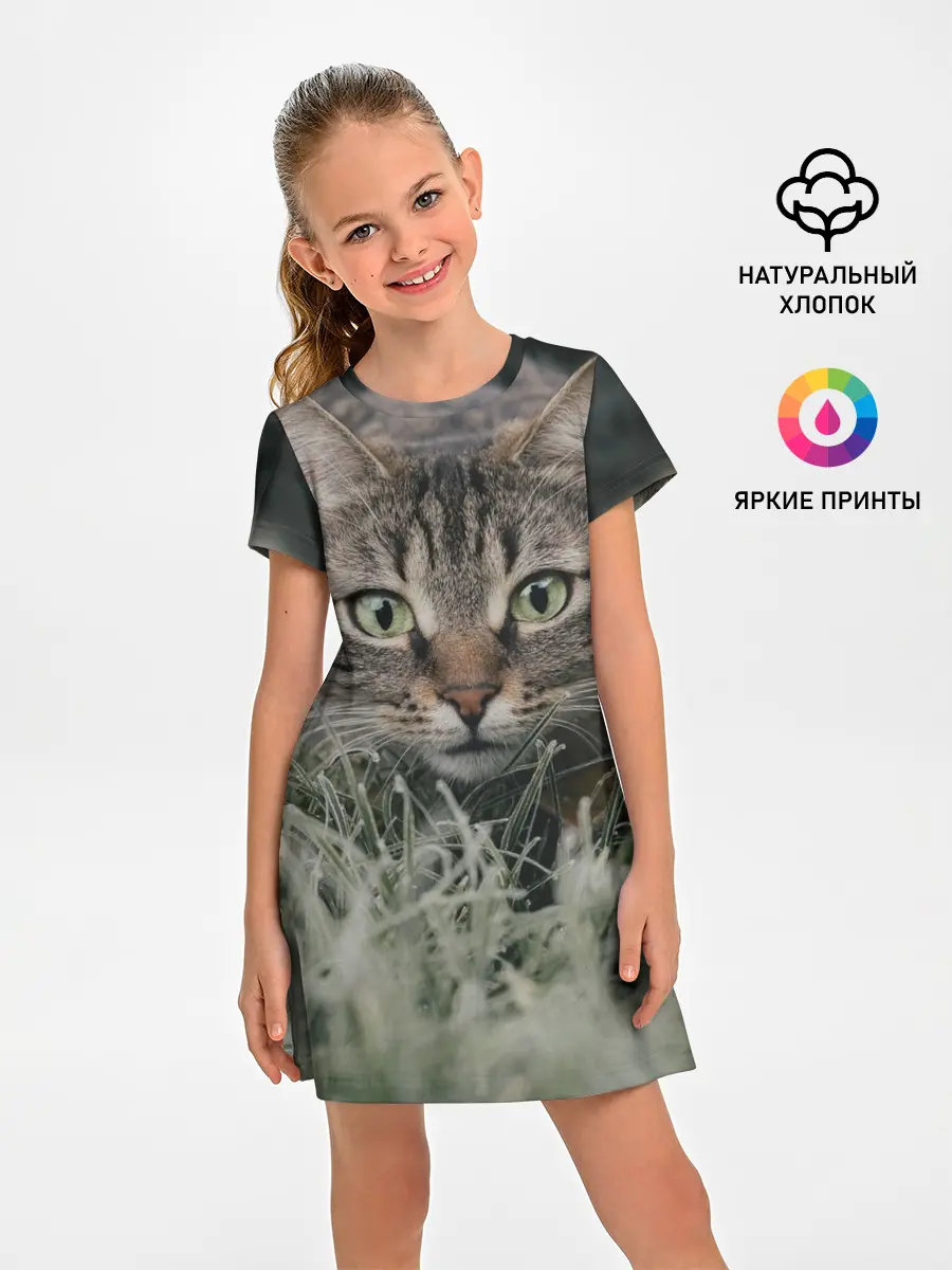 Детское платье / Кошка