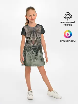 Детское платье / Кошка