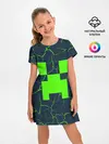Детское платье / MINECRAFT / МАЙНКРАФТ