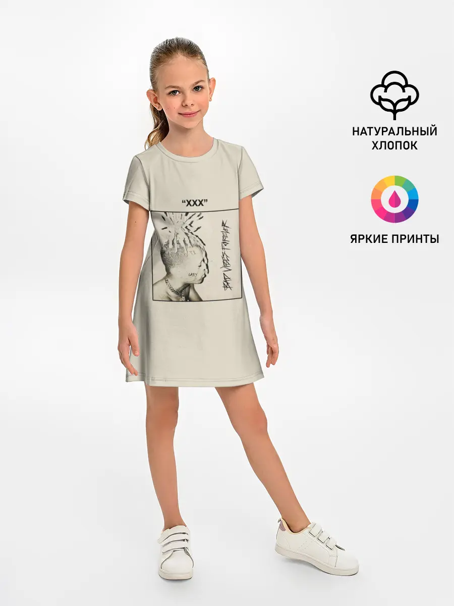 Детское платье / XXXTENTACION BAD VIBES FOREVER