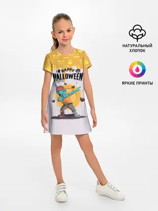 Детское платье / Dab Zombie Halloween
