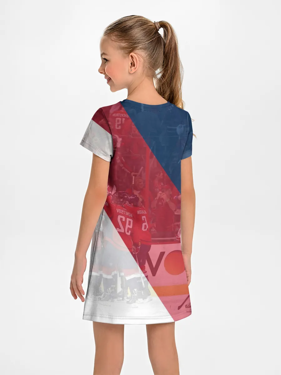 Детское платье / вашингтон кэпиталз