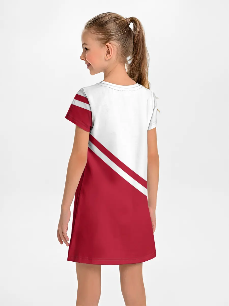 Детское платье / Chicago Bulls Red-White