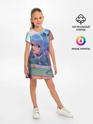 Детское платье / коносуба аква