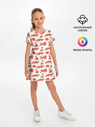 Детское платье / Рыжий паттер