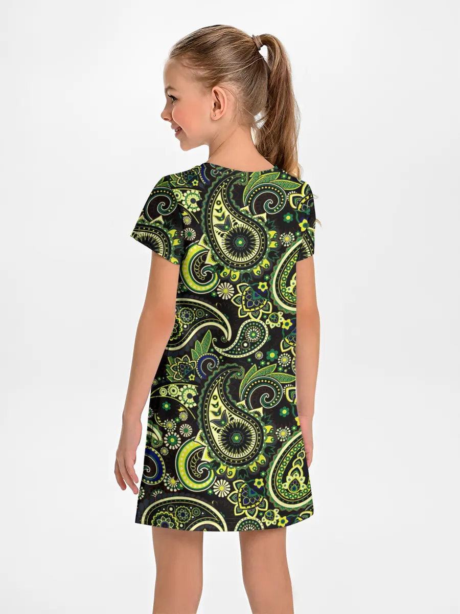 Детское платье / Молекулярный рисунок