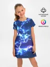 Детское платье / СВЕТЯЩИЕСЯ МОЛНИИ | NEON FLASH