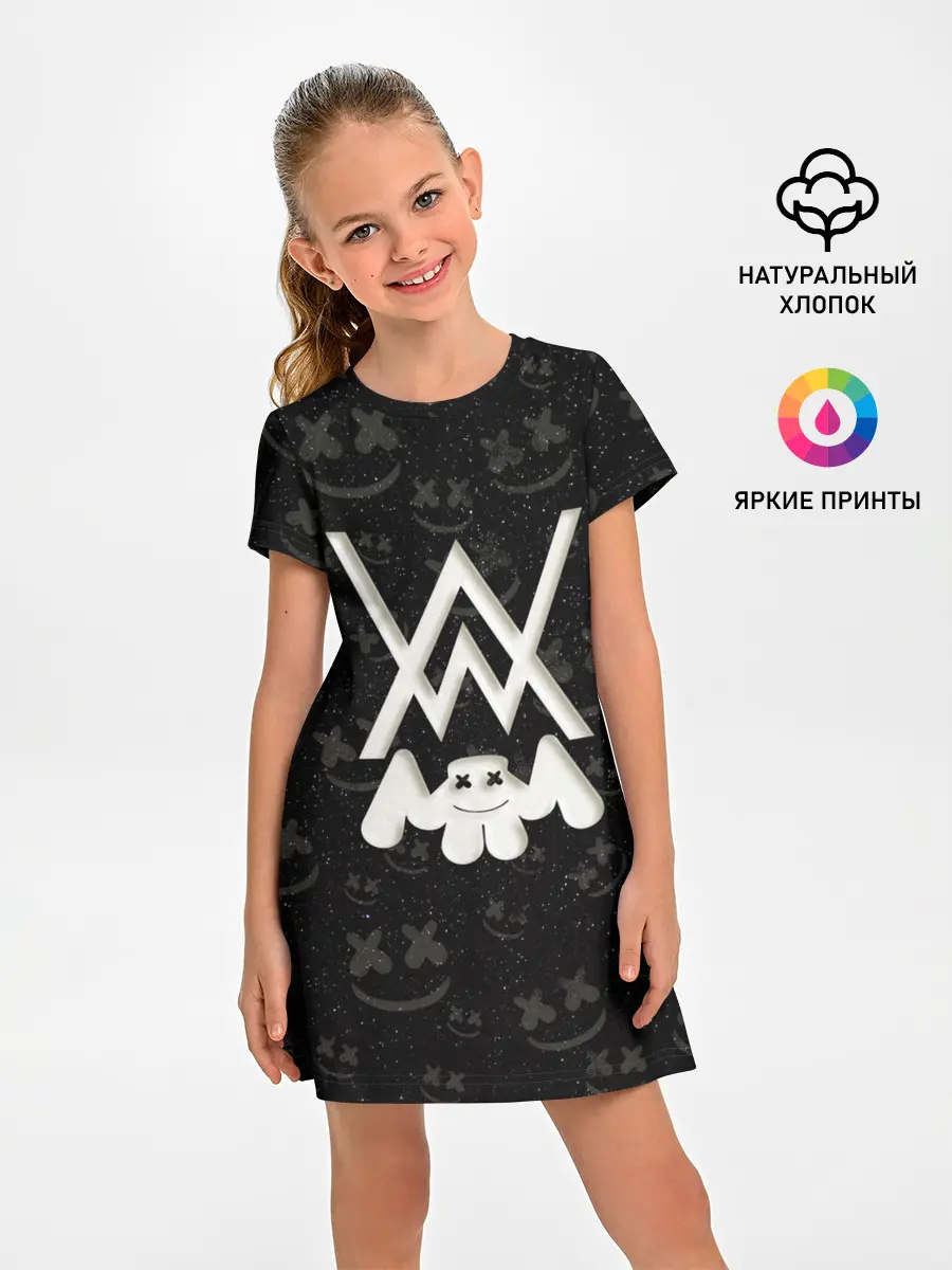 Детское платье / Alan Walker & Marshmello