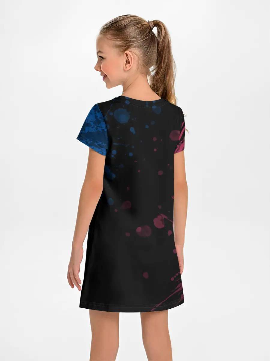 Детское платье / FC BARCELONA.