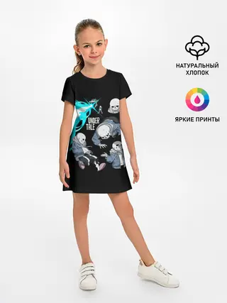 Детское платье / UNDERTALE