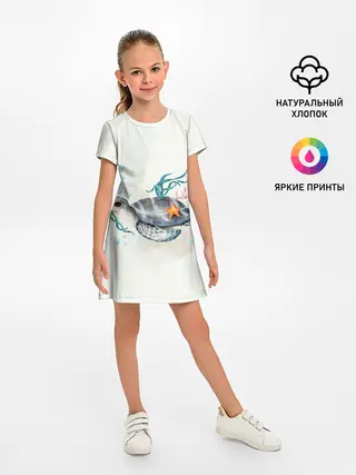 Детское платье / черепашка