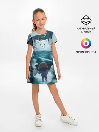 Детское платье / UNDERTALE