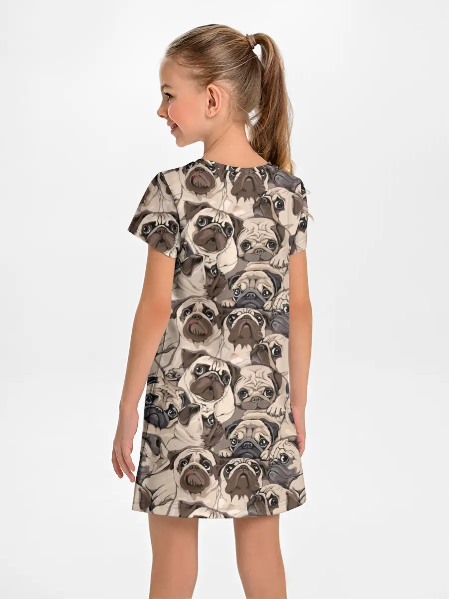 Детское платье / Мопсы