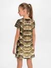 Детское платье / Змеиная кожа