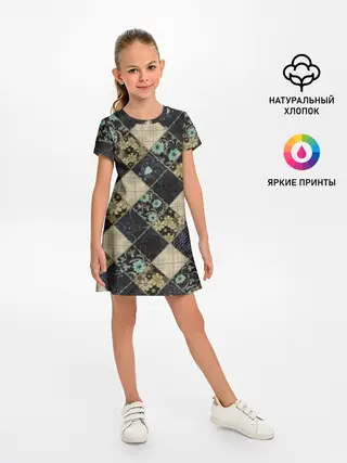 Детское платье / Лоскутное шитье