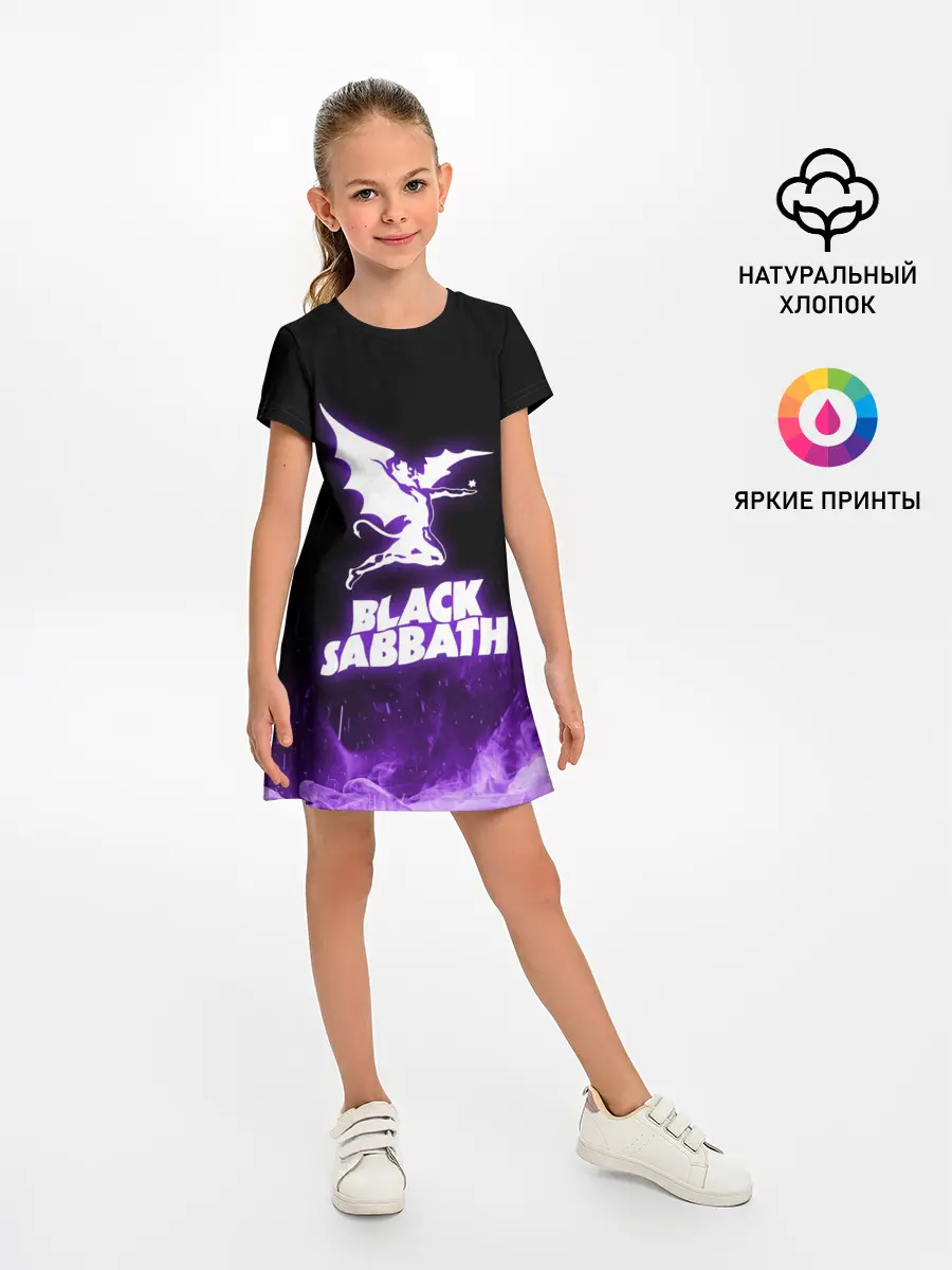 Детское платье / Black Sabbath NEON